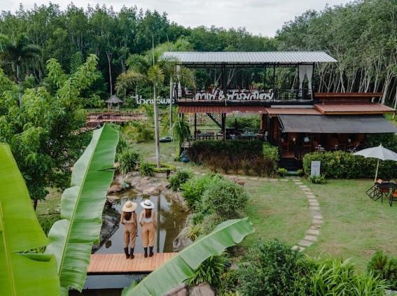 ไร่นาบัวหลวง คาเฟ่ & ฟาร์มสเตย์ Raina Bualuang Cafe & Farm Stay Ban Na No Extérieur photo